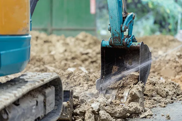 ビル解体工事現場