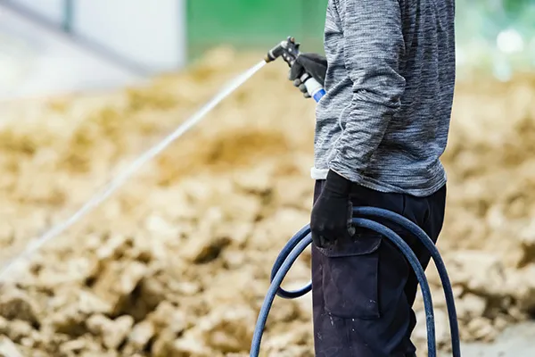 住宅解体工事現場